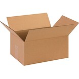 Coastwide Professional™ 13 x 9 x 6, 32 ECT, Shipping Boxes, 25/Bundle (CW57866)