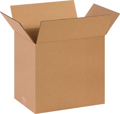 14 x 10 x 12 Shipping Boxes, 32 ECT, Brown, 25/Bundle (141012)