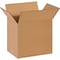14" x 10" x 12" Shipping Boxes, 32 ECT, Brown, 25/Bundle (141012)
