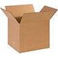 SI Products 14" x 12" x 12" Shipping Boxes, 32 ECT, Kraft, 25/Bundle (BS141212)
