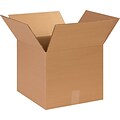 The Packaging Wholesalers 14 x 14 x 12 Shipping Boxes, 32 ECT, Brown, 25/Pack (BS141412)