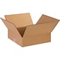 14" x 14" x 4" Shipping Boxes, 32 ECT, Brown, 25/Pack (BS141404)