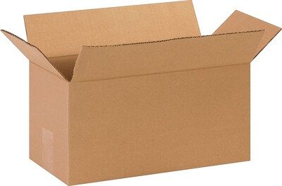 14 x 7 x 7 Shipping Boxes, 32 ECT, Brown, 25/Bundle (1477)