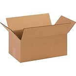14 x 8 x 6 Shipping Boxes, 32 ECT, Brown, 25/Pack (BS140806)