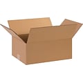 15 x 11 x 6 Shipping Boxes, 32 ECT, Brown, 25/Bundle (15116)