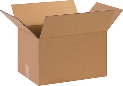 15 x 11 x 9 Shipping Boxes, 32 ECT, Brown, 25/Bundle (15119)