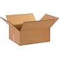 The Packing Wholesalers 15" x 12" x 6" Shipping Boxes, 32 ECT, Kraft, 25/Bundle (BS151206)
