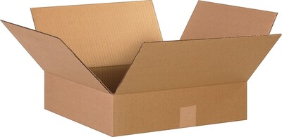 Coastwide Professional™ 15 x 15 x 4, 32 ECT, Shipping Boxes, 25/Bundle (CW57879)