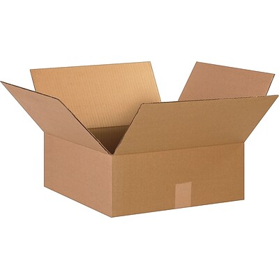 15 x 15 x 6 Shipping Boxes, 32 ECT, Brown, 25/Bundle (15156)