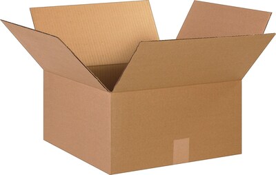 15 x 15 x 8 Shipping Boxes, 32 ECT, Brown, 25/Pack (BS151508)