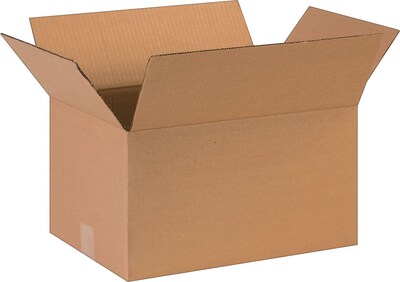 16 x 11 x 9 Shipping Boxes, 32 ECT, Brown, 25/Bundle (16119)
