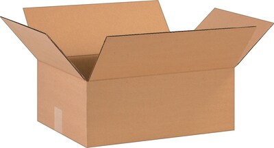Coastwide Professional™ 16 x 12 x 6, 32 ECT, Shipping Boxes, 25/Bundle (CW57881)