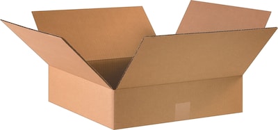 The Packing Wholesalers 16 x 16 x 4 Shipping Boxes, 32 ECT, Kraft, 25/Bundle (BS161604)