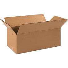 16 x 8 x 6 Shipping Boxes, 32 ECT, Brown, 25/Bundle (1686)