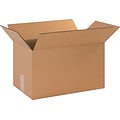 17(L) x 10(W) x 10(H) Shipping Boxes, 32 ECT, Brown, 25 /Bundle (171010)
