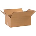 The Packing Wholesalers 17.25 x 11.25 x 7 Shipping Boxes, 32 ECT, Kraft, 25/Bundle (BS171107)