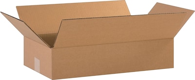 18 x 10 x 4 Shipping Boxes, 32 ECT, Brown, 25/Bundle (18104)
