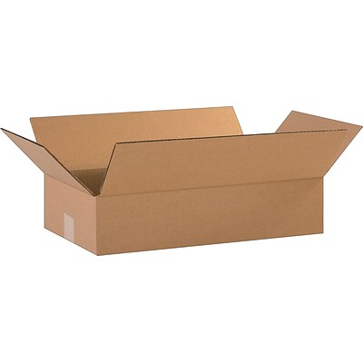 18 x 10 x 4 Shipping Boxes, 32 ECT, Brown, 25/Bundle (18104)