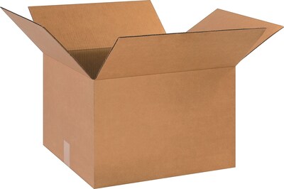 18 x 16 x 12 Shipping Boxes, 32 ECT, Brown, 25/Bundle (181612)