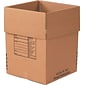 18" x 18" x 24" Deluxe Moving Boxes, 32 ECT, Brown, 15/Bundle (181824DPB)