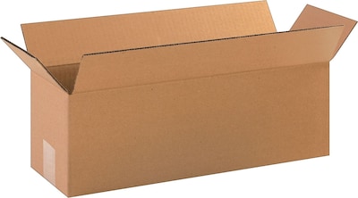 SI Products 18 x 6 x 6 Shipping Boxes, 32 ECT, Kraft, 25/Bundle (BS180606)