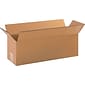 SI Products 18" x 6" x 6" Shipping Boxes, 32 ECT, Kraft, 25/Bundle (BS180606)
