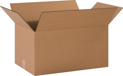 20 x 12 x 10 Shipping Boxes, 32 ECT, Brown, 20/Bundle (201210)