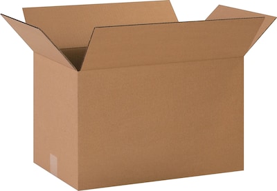 18 x 12 x 8 Heavy Duty Shipping Boxes, 32 ECT, Kraft, 25/Pack (BS181208)