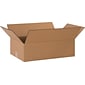 20"  x  12"  x  6"  Shipping  Boxes,  32  ECT,  Brown,  25/Bundle  (20126)