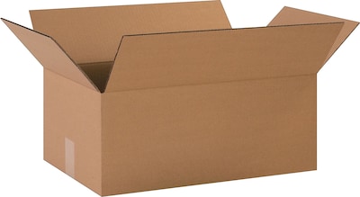 20 x 12 x 8 Shipping Boxes, 32 ECT, Brown, 20/Bundle (20128)