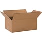 20" x 12" x 8" Shipping Boxes, 32 ECT, Brown, 20/Bundle (20128)