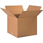 20" x 14" x 4" Shipping Boxes, Brown, 25/Bundle (20144)