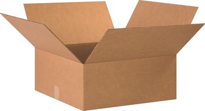 20 x 20 x 8 Shipping Boxes, 32 ECT, Brown, 15/Bundle (20208)