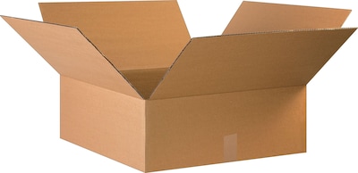 22 x 22 x 8 Shipping Boxes, 32 ECT, Brown, 15/Bundle (22228)