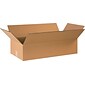 24" x 12" x 6" Shipping Boxes, 32 ECT, Brown, 20/Bundle (24126)