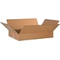 24" x 16" x 4" Shipping Boxes, 32 ECT, Brown, 25/Bundle (24164)