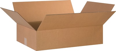 24 x 16 x 6 Shipping Boxes, 32 ECT, Brown, 20/Bundle (24166)