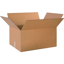 24 x 18 x 12 Shipping Boxes, 32 ECT, Brown, 10/Pack