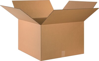 24 x 24 x 16 Shipping Boxes, 32 ECT, Brown, 10/Bundle (242416)