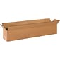 24" x 4" x 4" Shipping Boxes, 32 ECT, Brown, 25/Pack (BS240404)