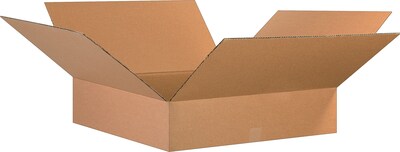 26 x 26 x 6 Shipping Boxes, 32 ECT, Brown, 10/Bundle (26266)