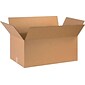 28" x 16" x 12" Shipping Boxes, 32 ECT, Brown, 20/Bundle (BS281612)