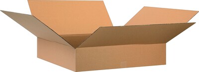 28 x 28 x 6 Shipping Boxes, 32 ECT, Brown, 10/Bundle (28286)