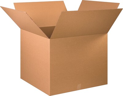 30 x 30 x 25 Shipping Boxes, 32 ECT, Brown, 5/Bundle (303025)