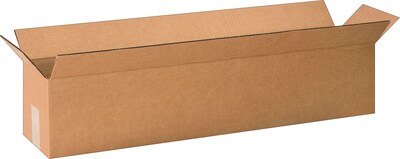 SI Products 30 x 6 x 6 Shipping Boxes, 32 ECT, Brown, 25/Bundle (3066)
