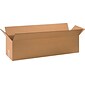 32" x 8" x 8" Shipping Boxes, 32 ECT, Brown, 25/Bundle (3288)
