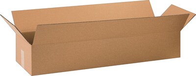 34 x 10 x 6 Shipping Boxes, 32 ECT, Brown, 10/Bundle (34106)