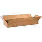 36" x 12" x 4" Shipping Boxes, 32 ECT, Brown, 20/Bundle (36124)