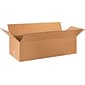 36" x 14" x 10" Shipping Boxes, 32 ECT, Brown, 15/Bundle (361410)