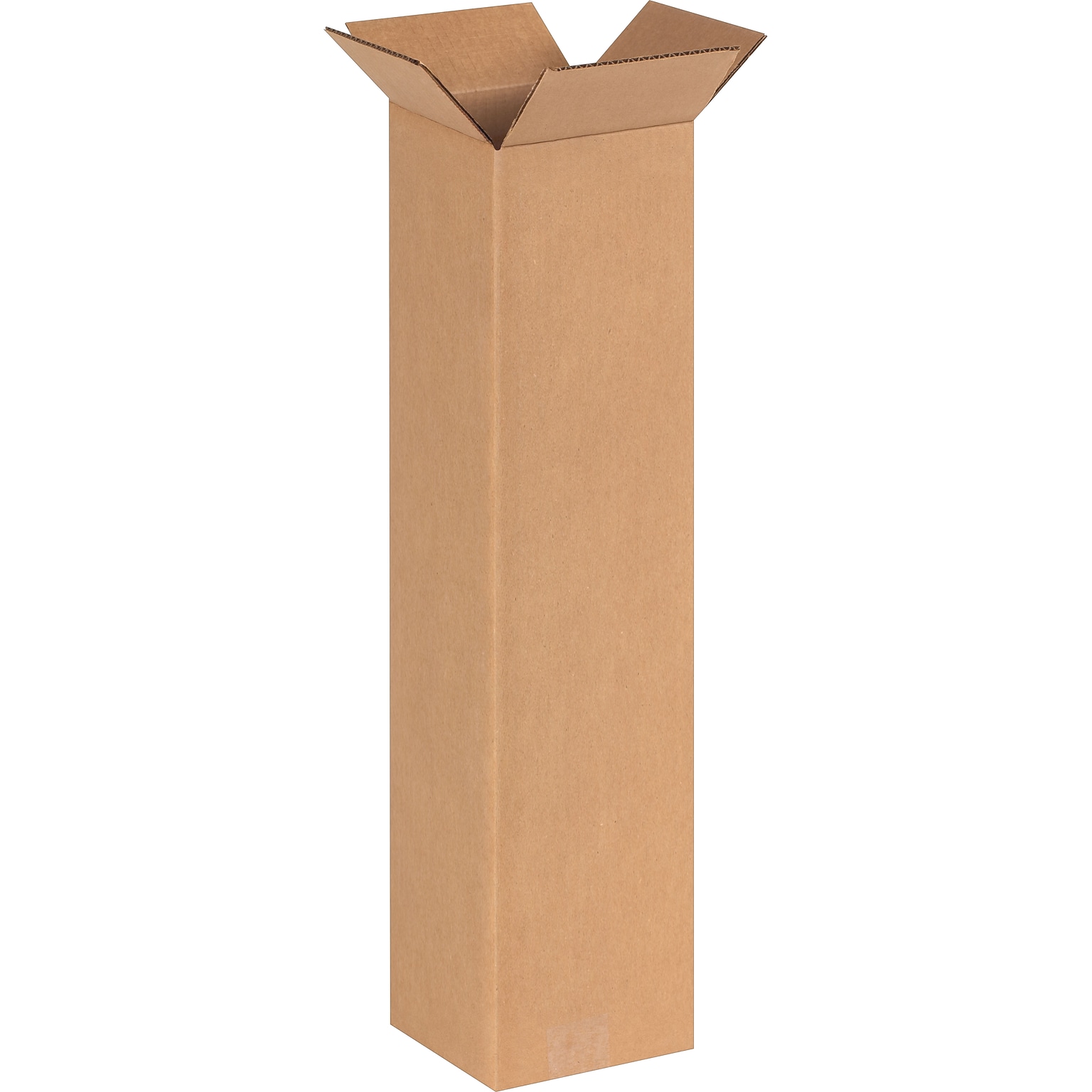 6 x 6 x 24 Shipping Boxes, 32 ECT, Brown, 25/Bundle (6624)